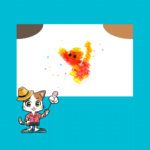 KOOVブロックで作成したサルを紹介するだんにゃあ