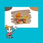 KOOVブロックでつくったポニーを紹介するだんにゃあ